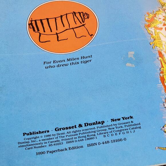 Vintage 80s Demi’s Count the Animals 1 2 3 Rare HTF Children’s Counting Book - Picture 9 of 16